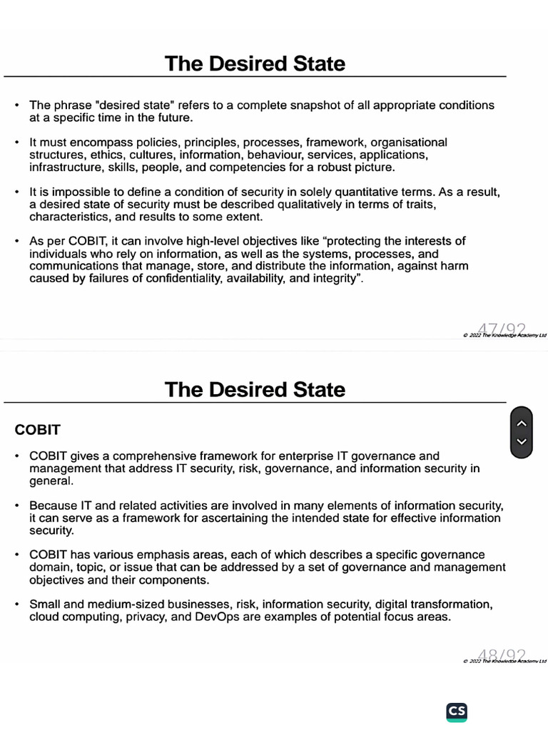 The Desired State | PDF