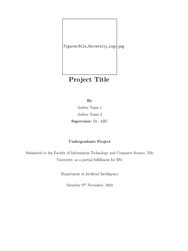 Nile University Graduation Project Analysis | PDF | Rectifier ...