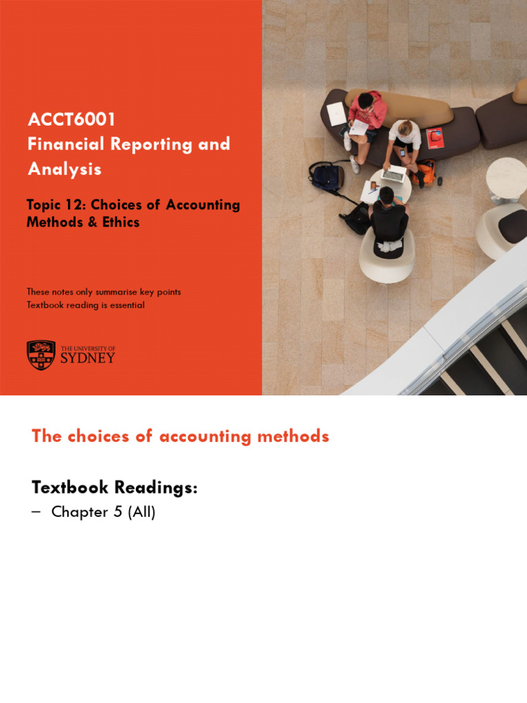 ACCT6001 Intermediate Financial Reporting-12 | PDF