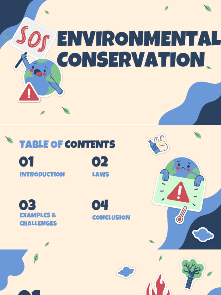 Environmental Conservation and Laws | PDF | Environmental Law ...