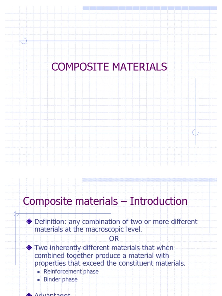 Composite Materials | PDF | Composite Material | Fiberglass