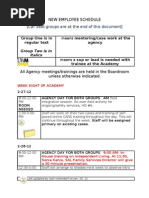 Download MODIFIEDNEWEMPLOYEEORIENTATIONSCHEDULEJan2012cohortdocx1 by vollendorf SN79590791 doc pdf