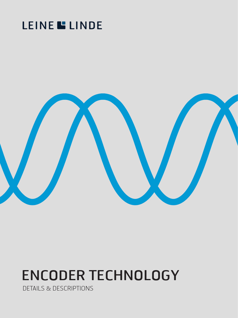 1073559-01 Encoder Technology en | PDF | Bearing (Mechanical) | Data ...