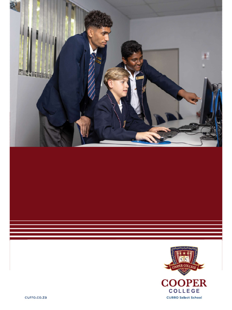 Cooper College Parent Guide | PDF | Learning | Curriculum