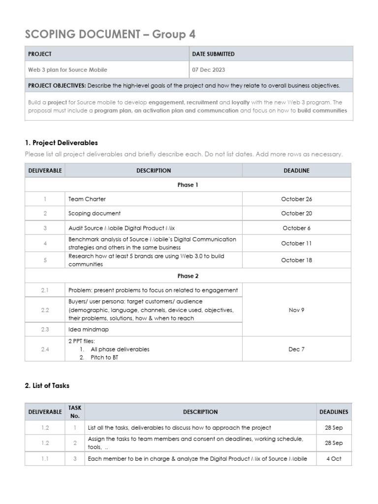 Web 3 Engagement Plan for Source Mobile | PDF | Usability | Computing