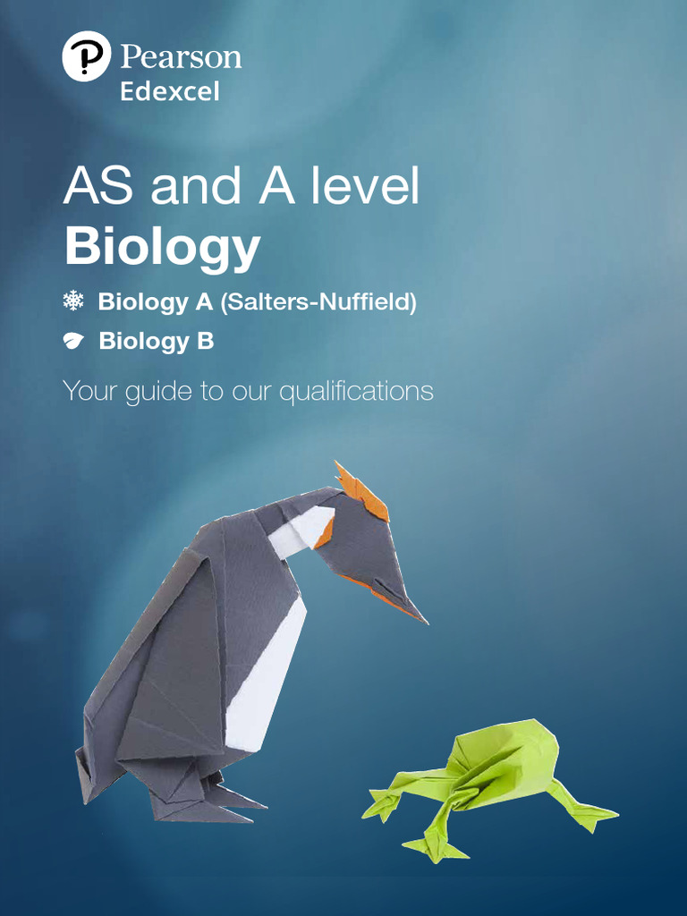 AS and A Level Biology Qualifications Guide | PDF | Educational ...