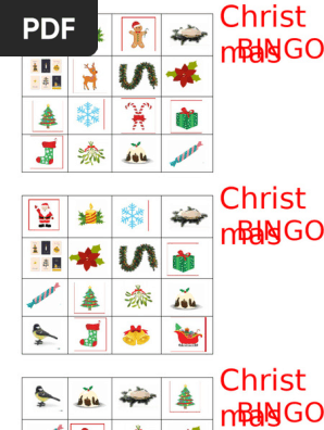 Christmas Bingo