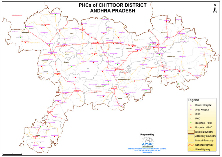 Chittoor District Mandal Map Overview | PDF