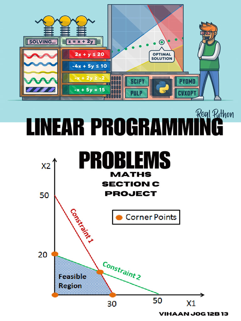 Linear Programming Problems | PDF