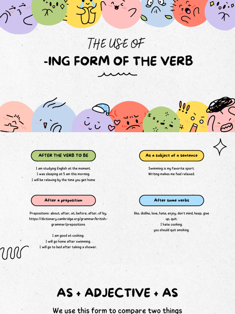 Ing Form | PDF | Language Arts & Discipline | Foreign Language Studies