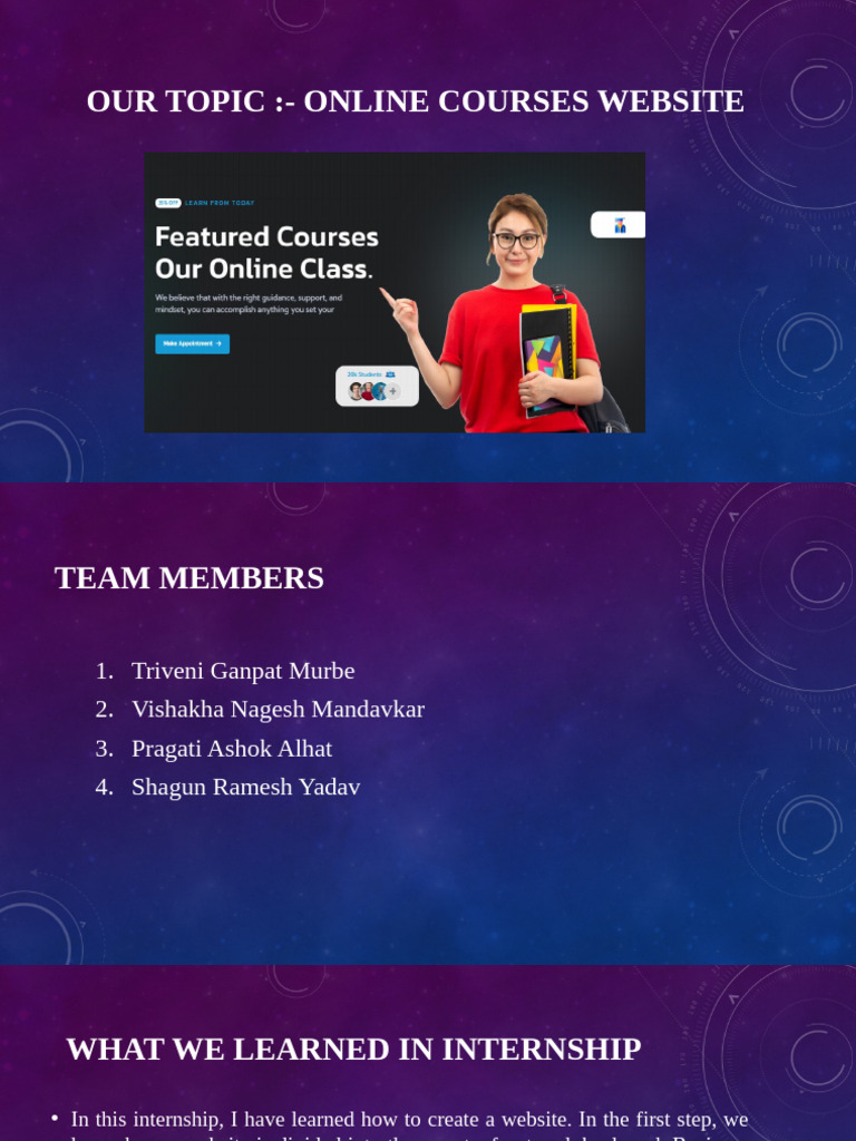 Coursewebsite 1 Pdf Websites Html