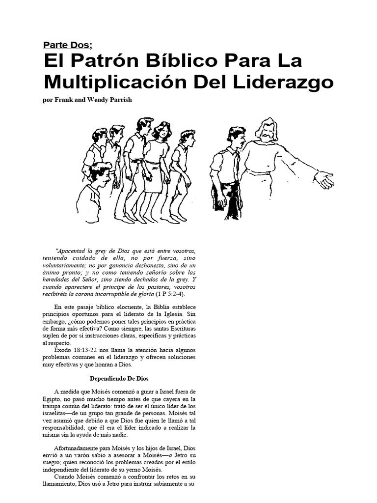 Principios Bíblicos para el Liderazgo | PDF | Cristo (título) | Iglesia ...