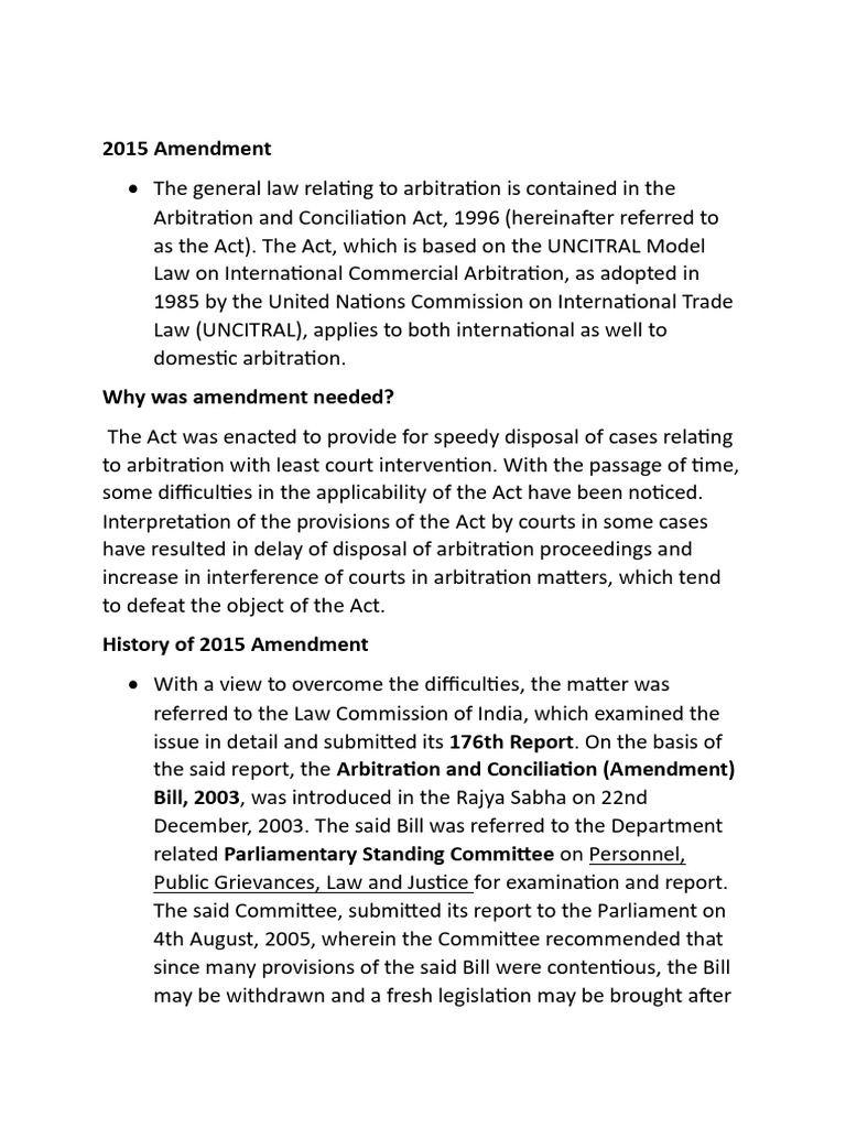 Arbitration Notes 4merged 1720854862 | PDF | Arbitration | Tribunal