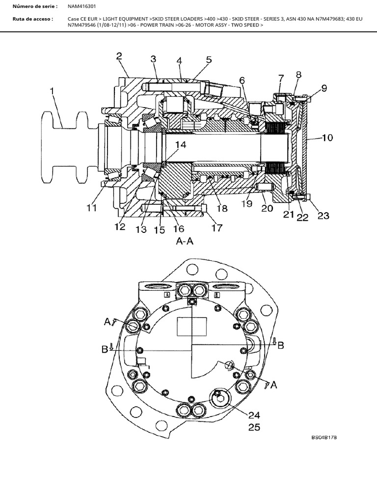 Motor Traslacion 2 Speed | PDF | Vehicle Technology | Vehicles