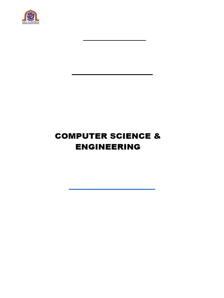 CSE-Semester-VII syllabus | PDF | Code | Digital Signal Processing