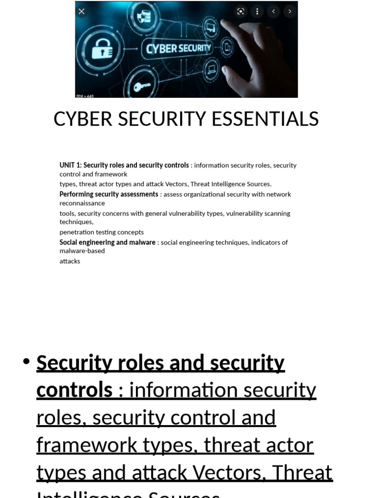 Cybersecurity Basics for IT Pros | PDF | Computer Security | Security