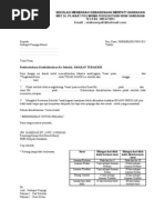 Format Surat Amaran Terakhir Untuk Ketidakhadiran Ke Sekolah