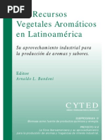 Los Recursos Vegetales Aromáticos en América Latina