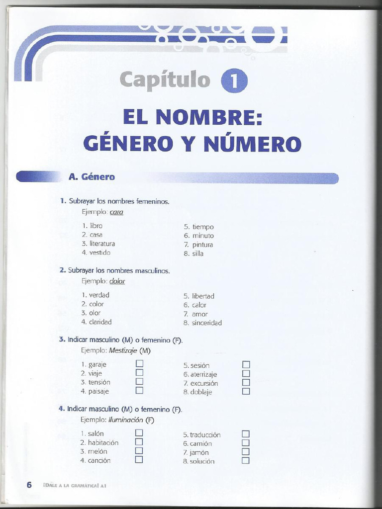 Gonzalez Seara C Dale A La Gramatica A1 275 Ejercicios Soluc 10 PDF ...