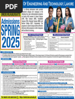 LUMS Admission Requirements for 2025 | PDF | University And College ...