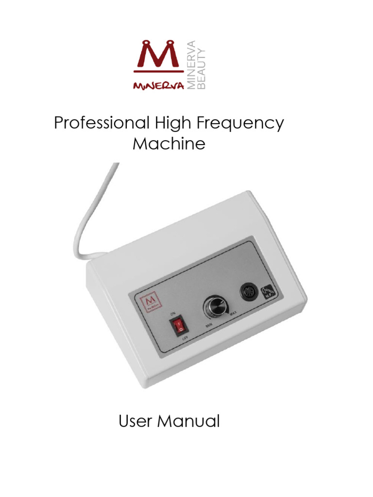 High Frequency Machine User Manual | PDF | Skin | Wrinkle