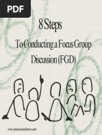 Focus Group Discussion Flow Guide | PDF | Focus Group | Human Communication