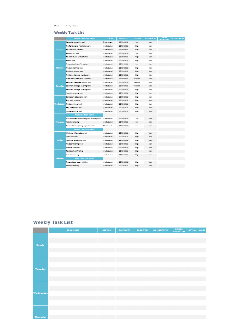 Task Tracker Template | PDF | Architectural Design | Architecture