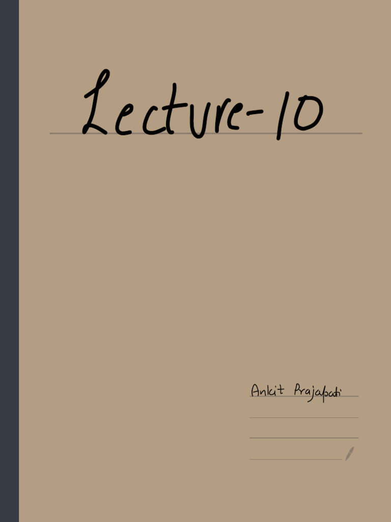 Differential Equations Lecture Notes | PDF