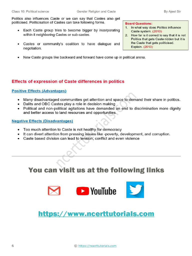 Gender Religion And Caste 1 Page 0006 Pdf