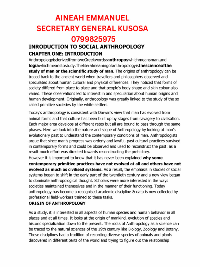 ASC 101 Notes Courtesy of AINEAH EMMANUEL 0799825975.pdf - 20241119 ...
