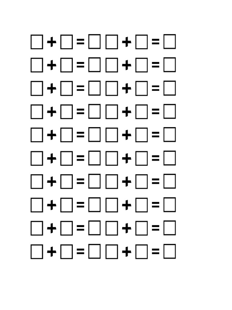 Addition Grade 1 | PDF