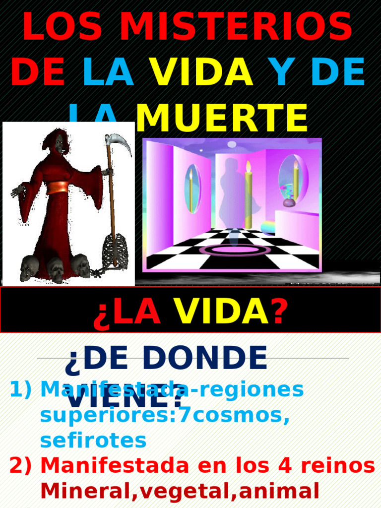 Los Misterios de La Vida y de La Muerte-3 | PDF | Creencia religiosa y ...