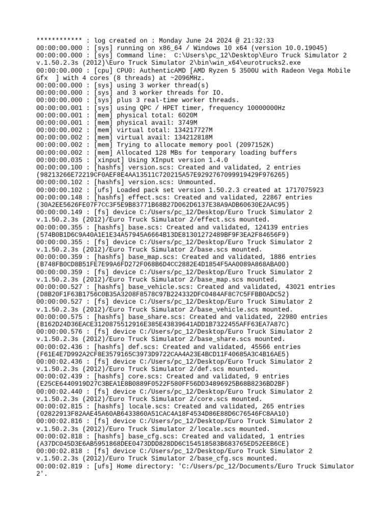 Game Log | PDF | Computing | Computer Hardware