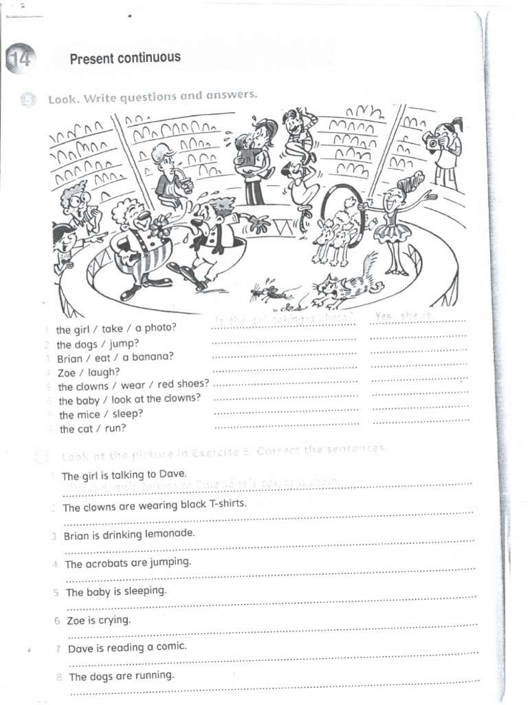 Present Cont 1 | PDF