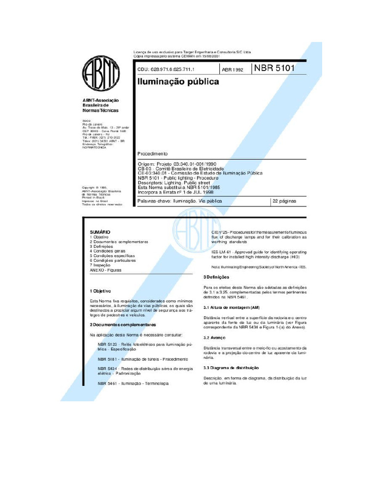 NBR 5101 | PDF