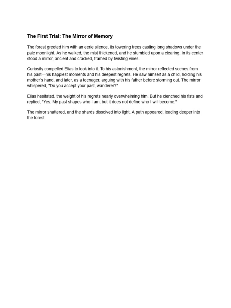 Firts Trial | PDF