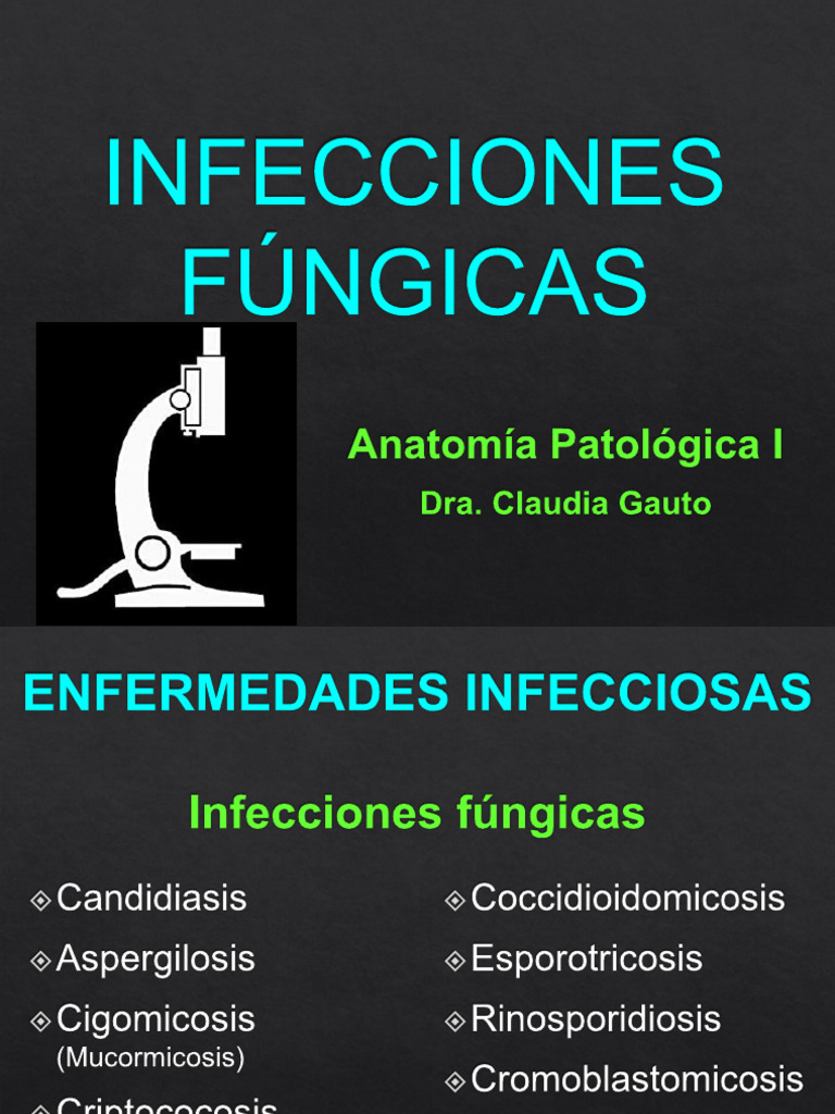 Clase 10 - Infecto (Micosis) | PDF | Infección | Especialidades Medicas