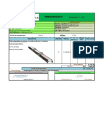 Presupuestoo Cinta Transportadora