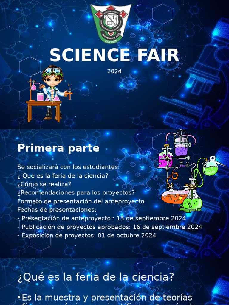 Feria de Ciencia 2024: Guía y Fechas | PDF | Arte