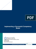 HCI Implementing A Successful Competency Model