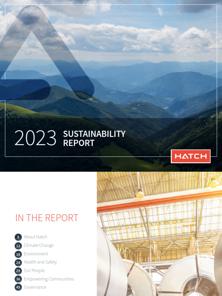 2023 Sustainability Report Overview | PDF | Sustainability | Nature
