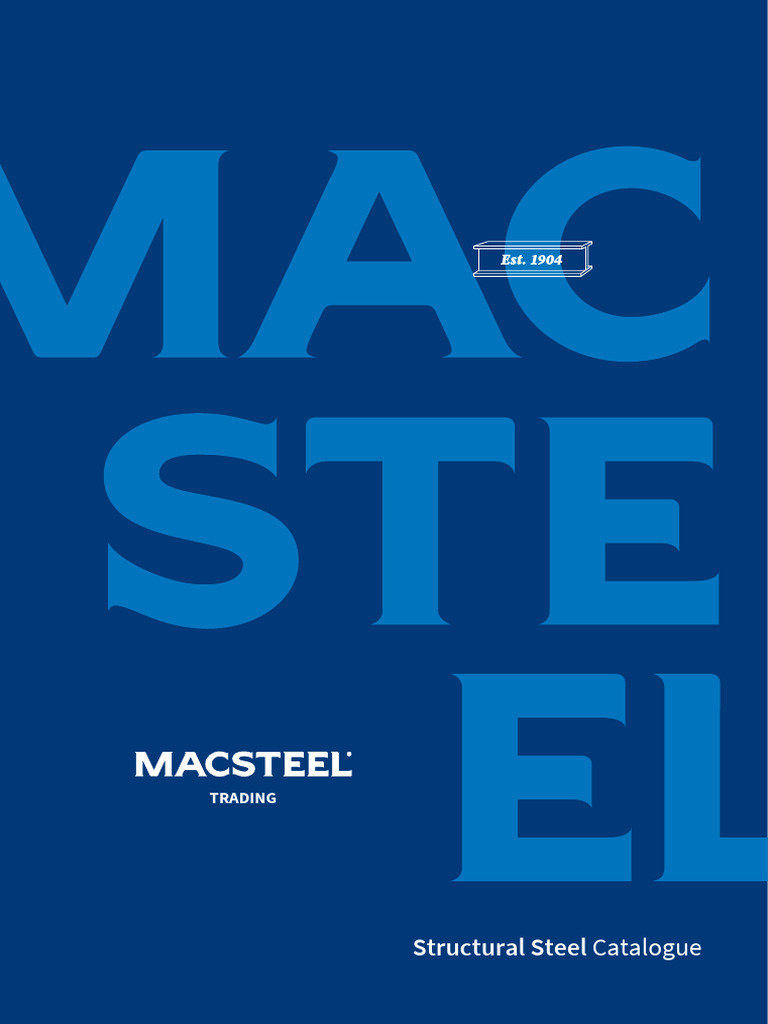 Macsteel Trading Structural Steel Catalogue 2021 1 | PDF | Structural ...
