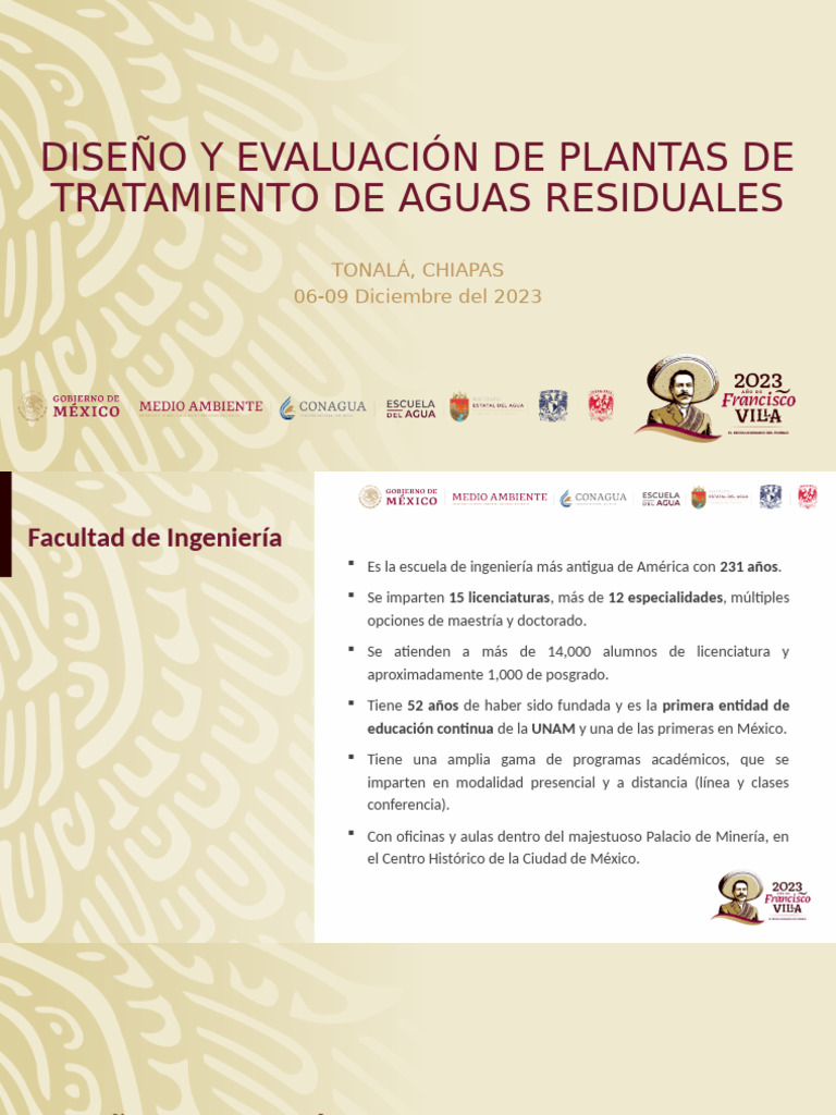 Diseño de Plantas de Tratamiento de Aguas | PDF | Aguas residuales ...