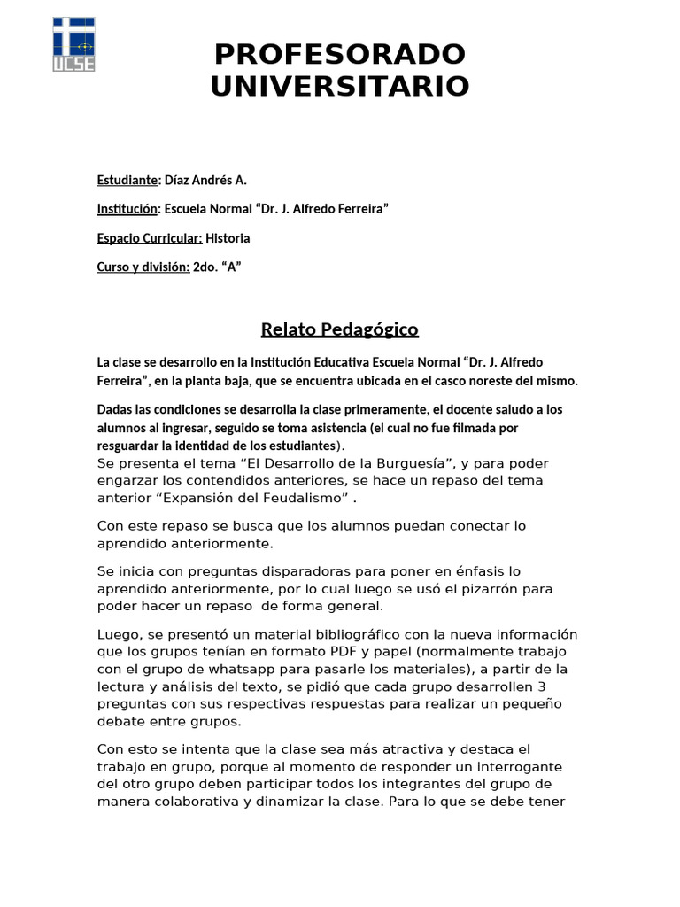 Clase sobre Desarrollo de la Burguesía | PDF | Crecimiento personal y ...