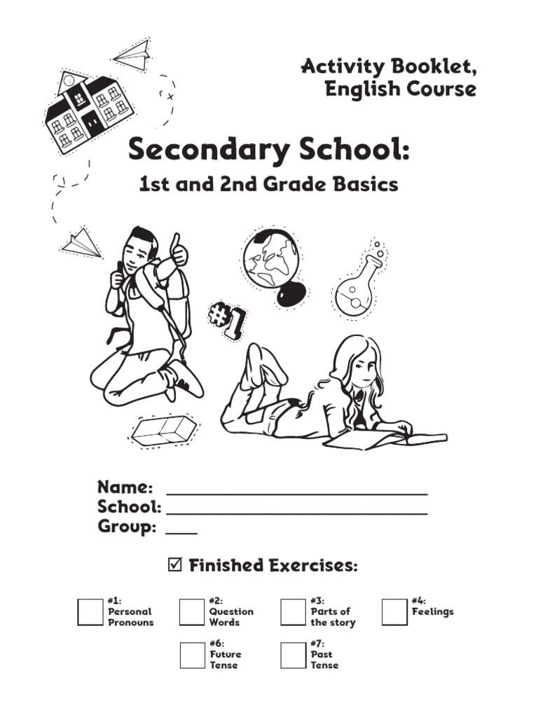 English Activity Booklet for Grades 1-2 | PDF | Language Mechanics ...