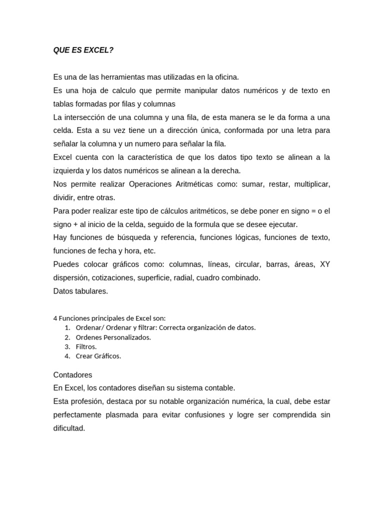Que es excel pdf m todos y materiales de ense anza