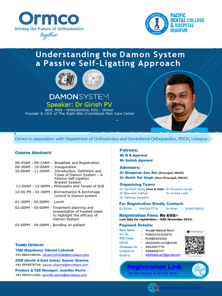 CDE Program 1 | PDF | Dentistry Branches | Orthodontics
