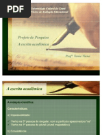 1 A escrita acadêmica