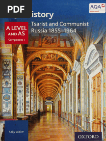 Oxford AQA History For A Level - Tsarist and Communist Russia - Sally Waller - Oxford AQA History For A Level - Component 1, Second Edition, - Oxford