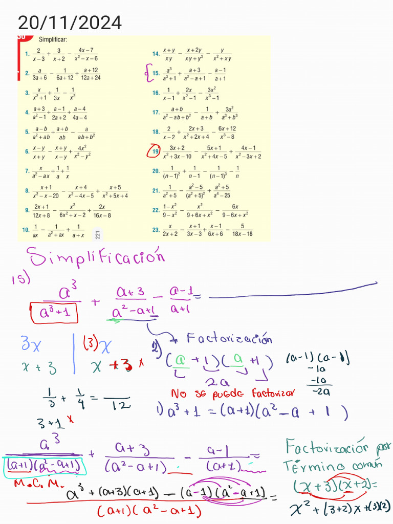 Simplificación Y Radicales Pdf